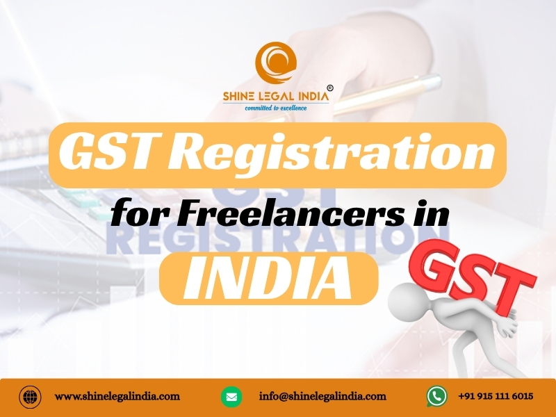 GST Registration for Freelancers in India